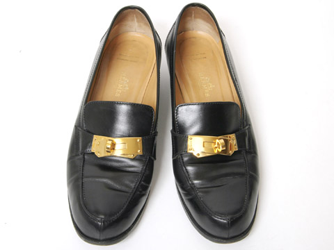 エスメス ローファー ケリー金具 38 エスメス ローファー ケリー金具 38 HERMES】 ケリー金具