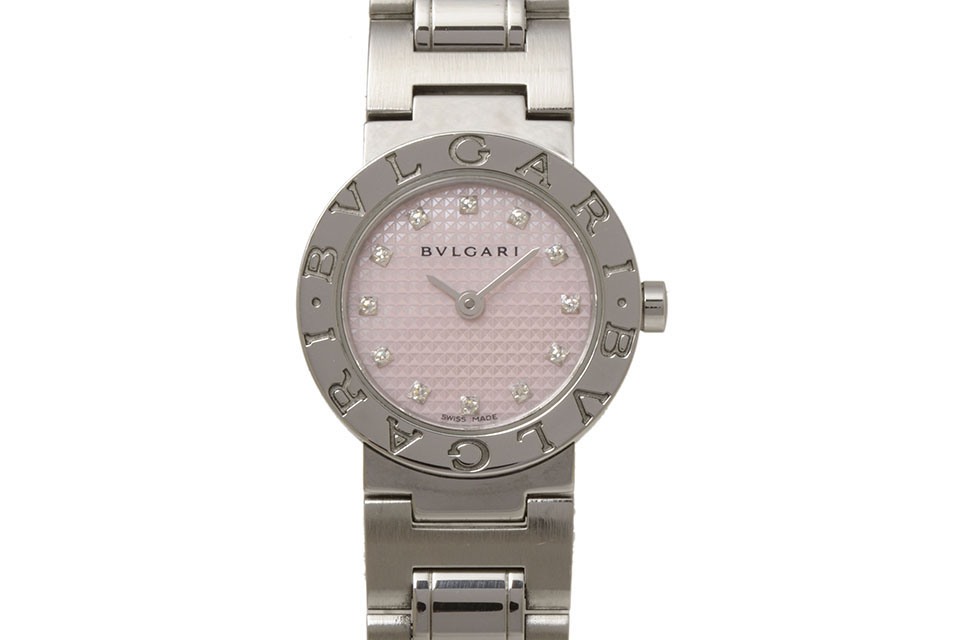 ブルガリ BVLGARI ブルガリブルガリ BB23SS レディース 腕時計 12P ダイヤ ブラック 文字盤 クォーツ BVLGARIBVLGARI VLP 90190241ブランドブルガリ