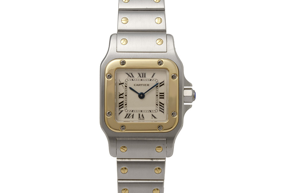 サントスガルベSM コンビ 観音開き レディース クオーツ