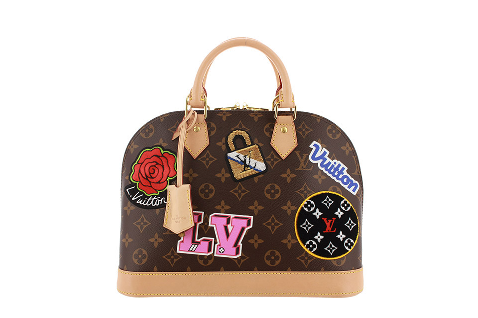 LOUIS VUITTON◆アルマ_モノグラム_BRW/PVC/BRW