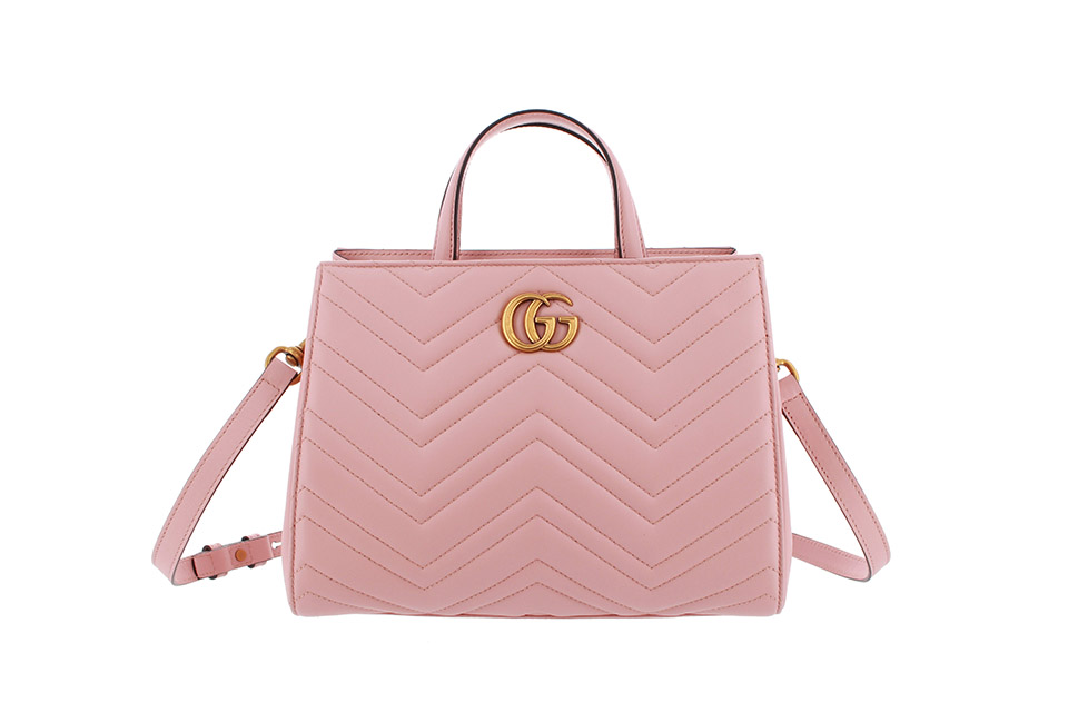 GUCCI GGマーモント2wayハンドバッグ-