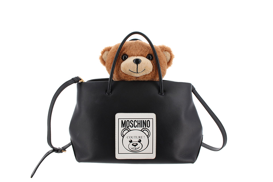 未使用 MOSCHINO モスキーノ レザー ウエストポーチ - バッグ