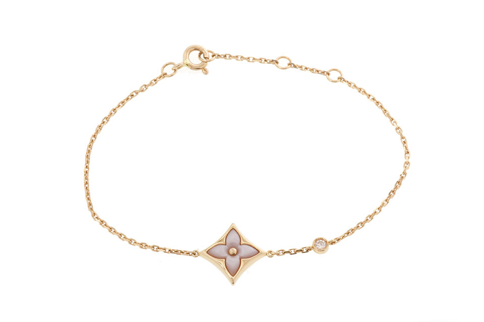 Shop Louis Vuitton Color Blossom Bb Star Bracelet (Q95538) by