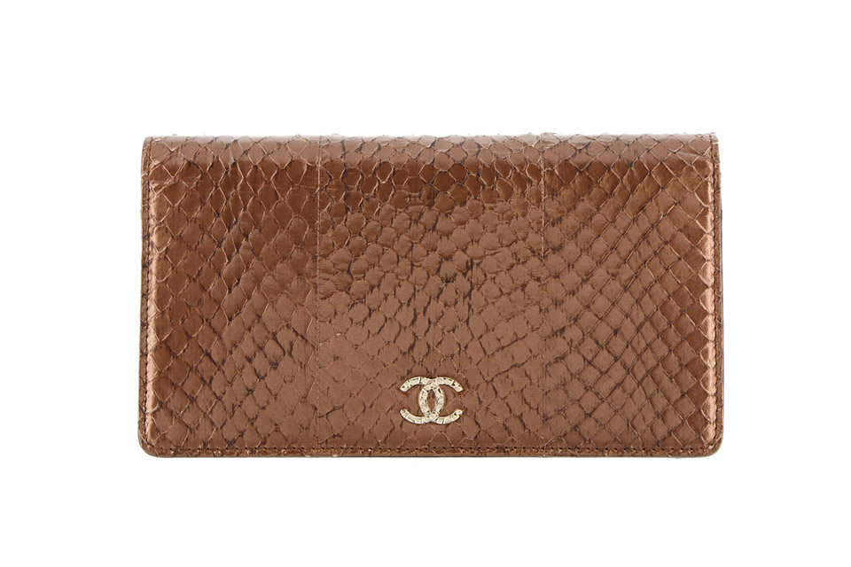 CHANEL ブロンズ　長財布 CHANEL ブロンズ長財布
