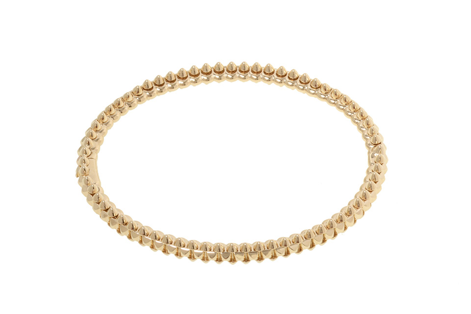 クラッシュドゥカルティエSM ブレス K18PG B6065117 #18