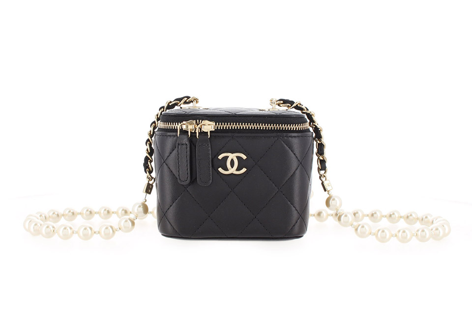 CHANEL バニティバック　ミニ 黒