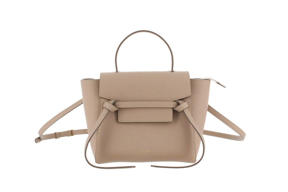 CELINE ベルトバッグ ナノ / グレインドカーフスキン