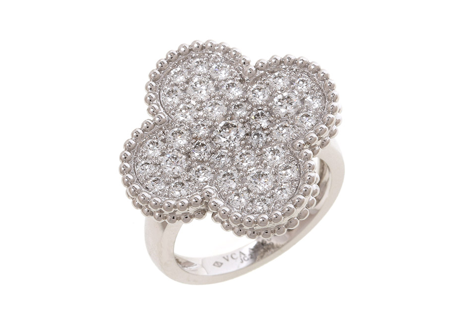 VanCleef&Arpels マジックアルハンブラ リング 9号　ヴァンクリ VanCleef&Arpels マジックアルハンブラ リング 9号ヴァンクリ