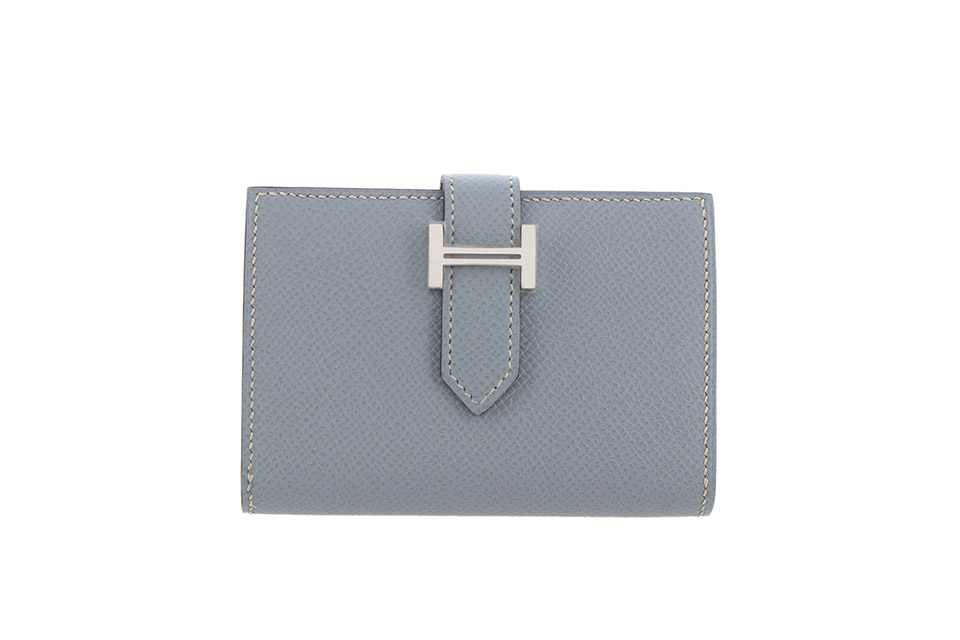 ベアン　カードケース　エプソン　ブルーリン　シルバー金具　新品同様