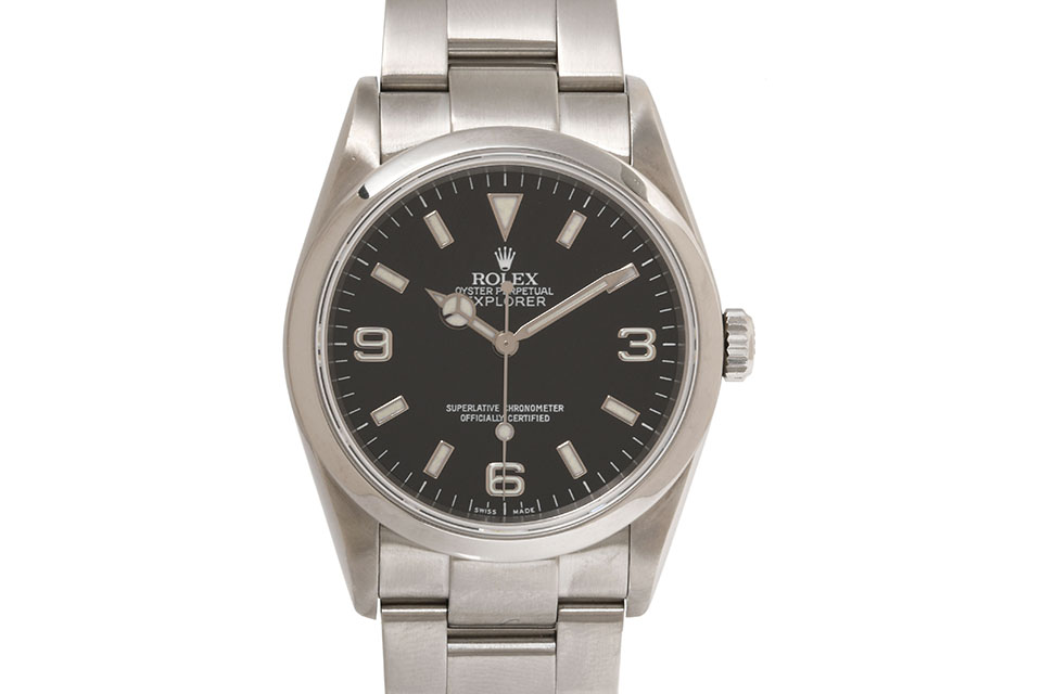 エクスプローラー1　114270　SS　黒文字盤　D番　メンズ　自動巻