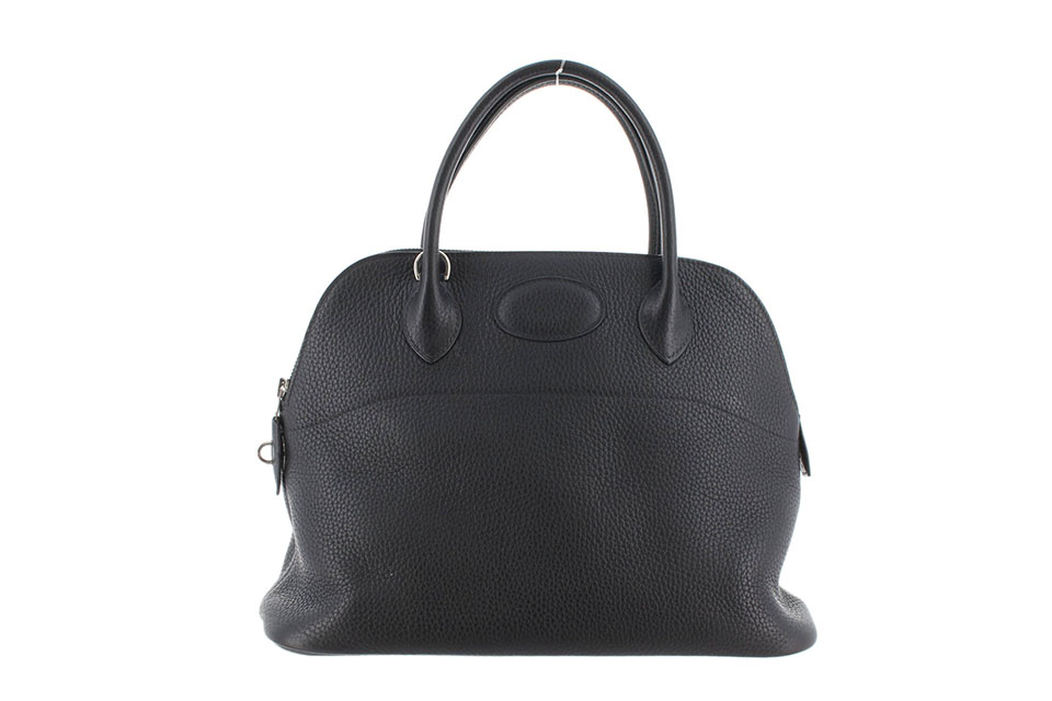 ボリード31　トリヨンクレマンス　黒　ブラック　シルバー金具