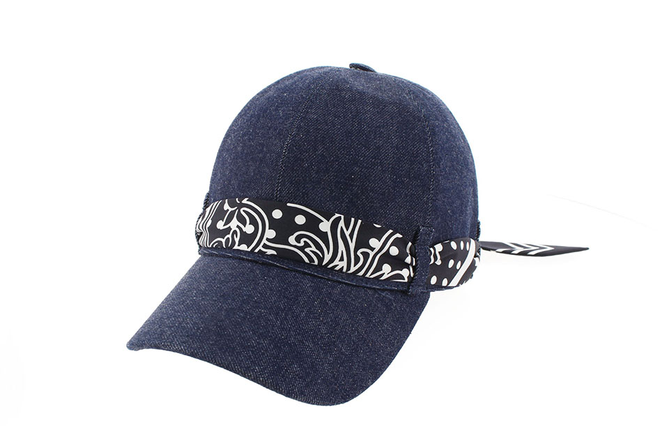 キャスケット　キャップ　帽子　オルタンス　デニム　ブルー　#57　未使用