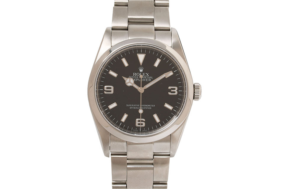 エクスプローラー1　114270　SS　黒文字盤　Z番　メンズ　自動巻