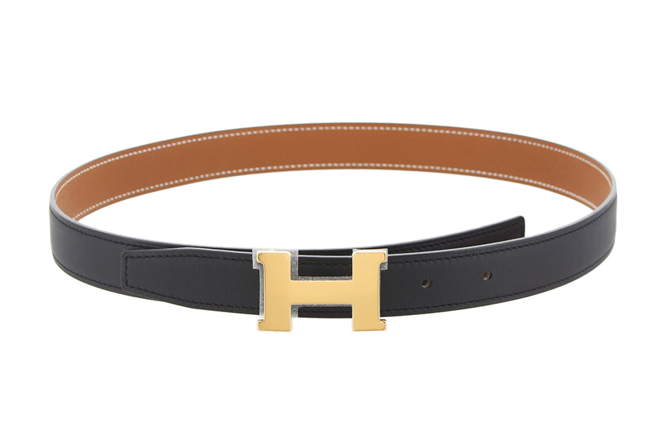 Hベルト　ミニコンスタンス　スイフト/エプソン　黒/ゴールド　ゴールド金具　K刻印　#75　新品