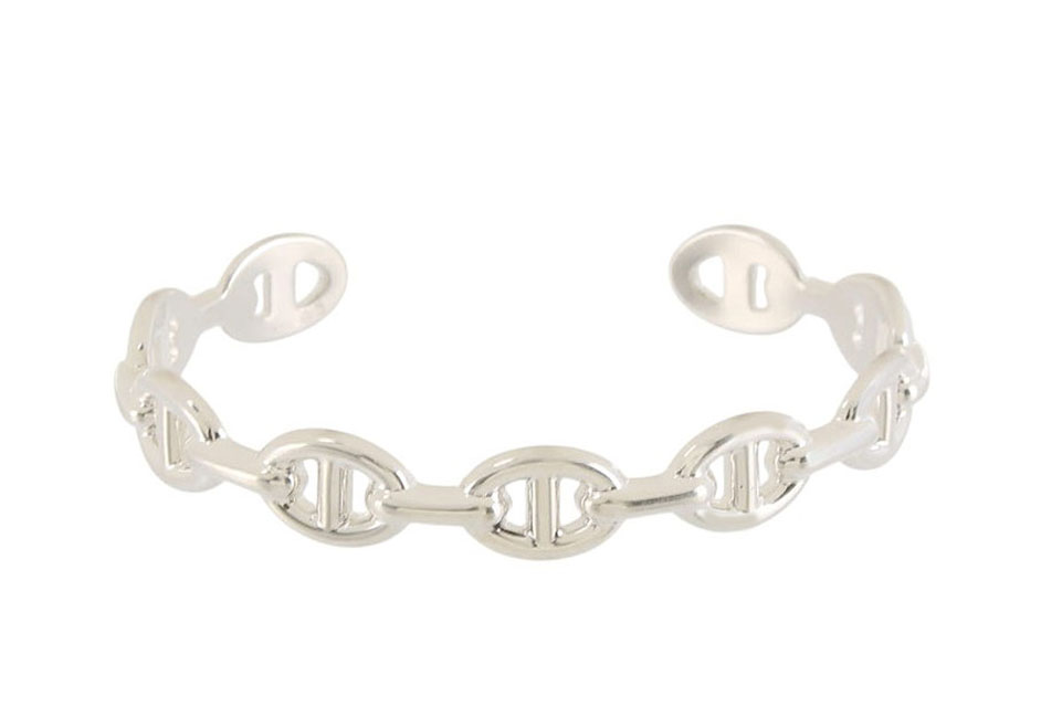 シェーヌダンクル　アンシェネMM　バングル　ブレスレット　シルバー925　ST(Mサイズ)　未使用