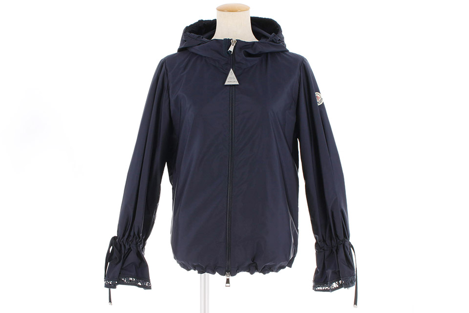ADDIS　ブルゾン　ウィンドブレーカー　ナイロン　ネイビー　#0　未使用