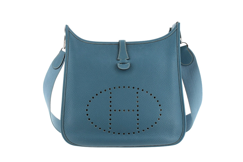 エブリン2(ドゥ)PM　トリヨン　ブルージーン　シルバー金具