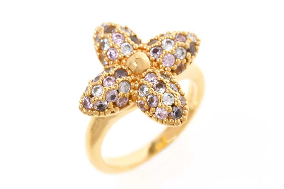 モノグラム　リング　ゴールド　M1412S