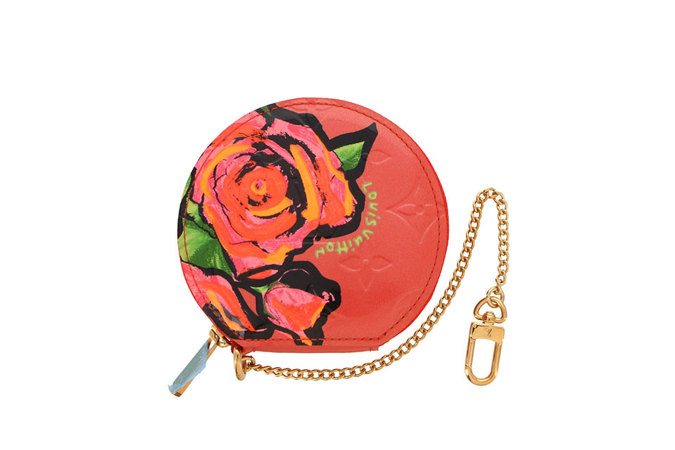 ポルトモネシャポー　チェーン付きコインケース　オレンジサンセット　M93691　未使用