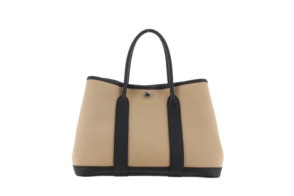 ガーデンパーティTPM　(キャンバス)トワルオフィシエ/ネゴンダ　トレンチ/黒