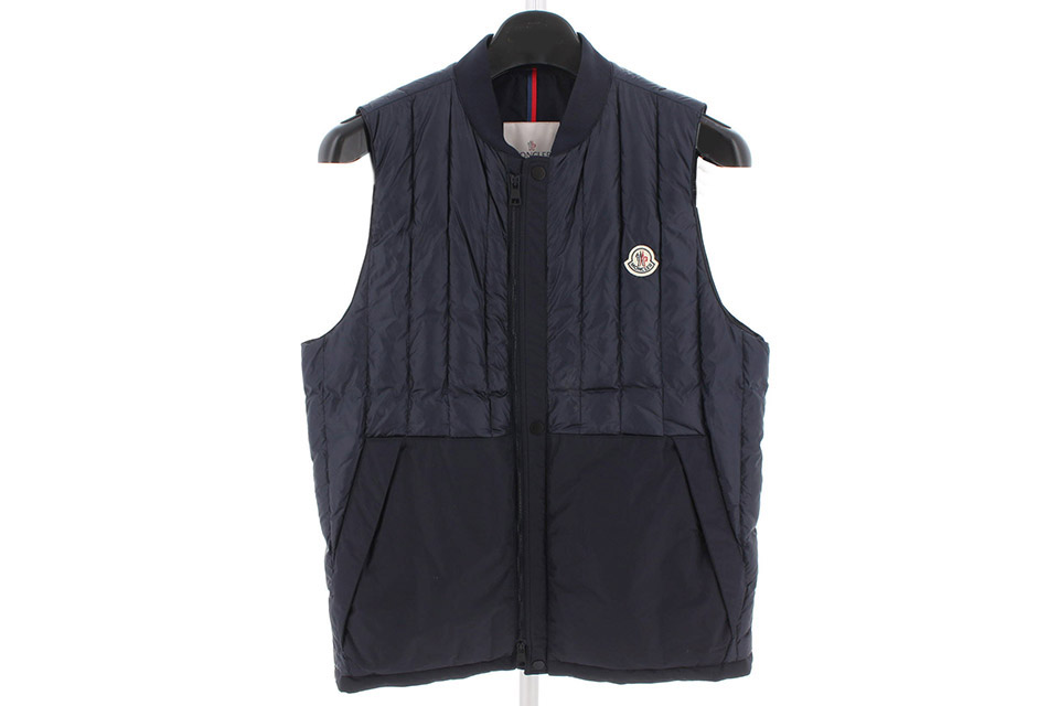 ダウンベスト　ネイビー　メンズ　#4