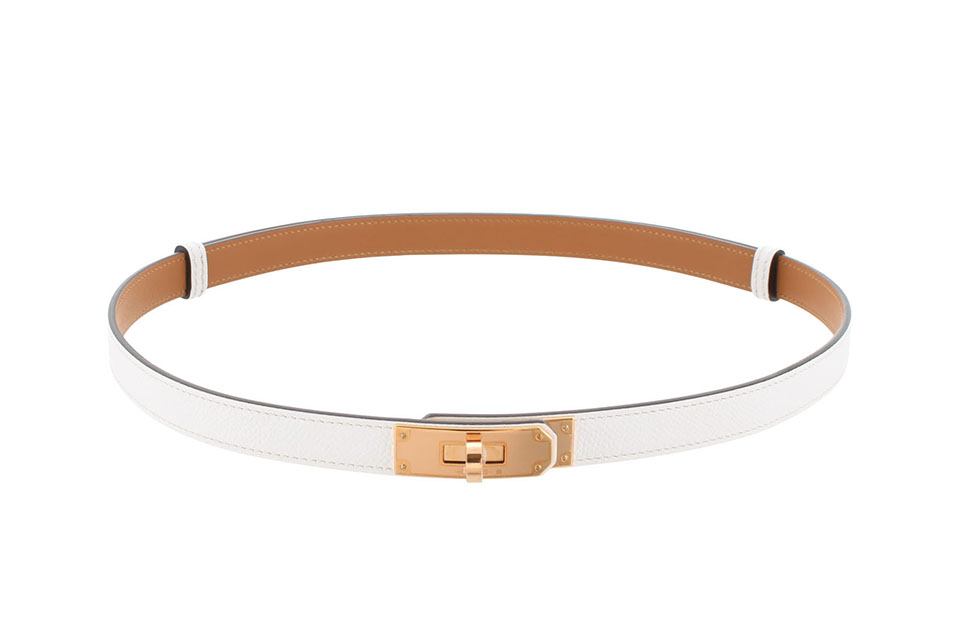 ケリーベルト　エプソン　ニューホワイト　ピンクゴールド金具　K刻印　新品