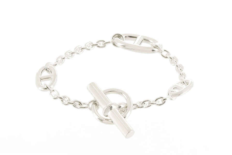 ファランドール　ブレスレット　シェーヌダンクル　シルバー925　LG　未使用