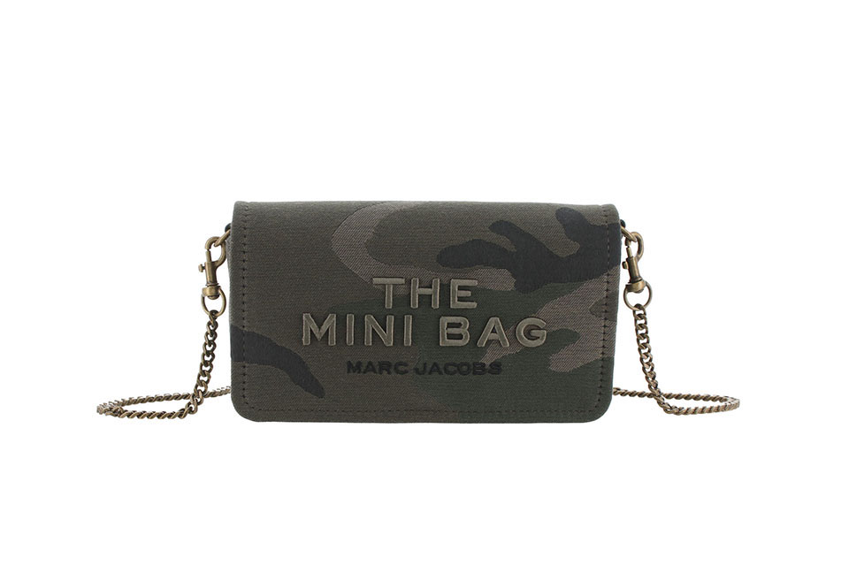 ザ　カモ　ジャガード　ミニバッグ　キャンバス　カモフラ　新品同様