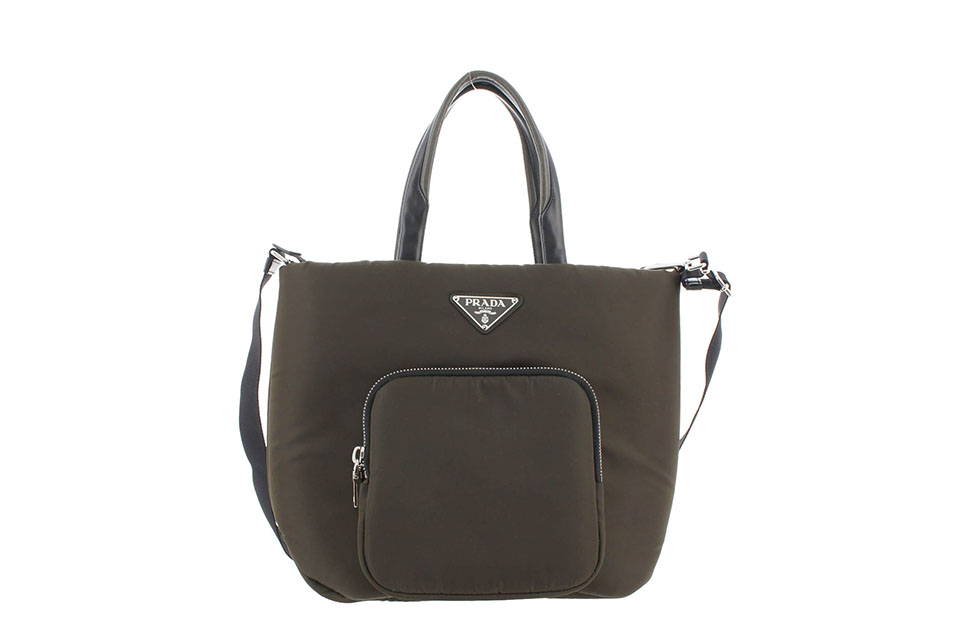 テスートポケット　2WAYショルダー　ナイロン/レザー　カーキ　1BG273