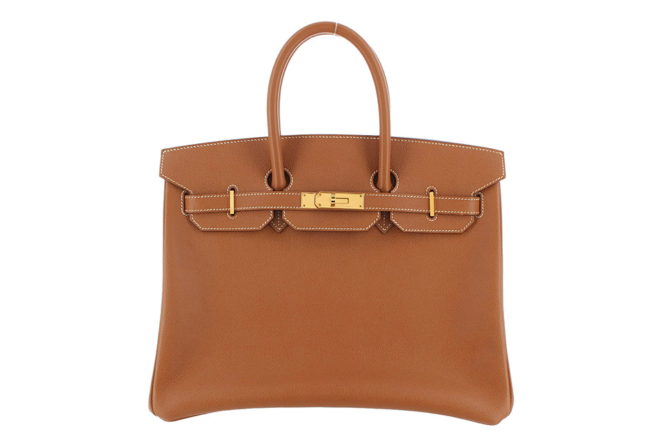 バーキン35　クシュベル　ゴールド　ゴールド金具