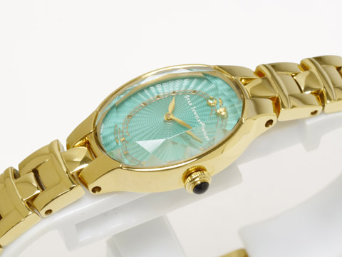 エコ ECO ジュエルウォッチ エメラルド ソーラー レディース 2SW0883