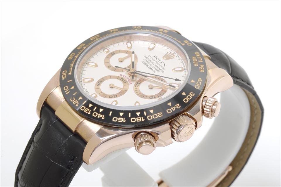 デイトナ 116515LN PG/セラミック/レザー アイボリー G番 自動巻き