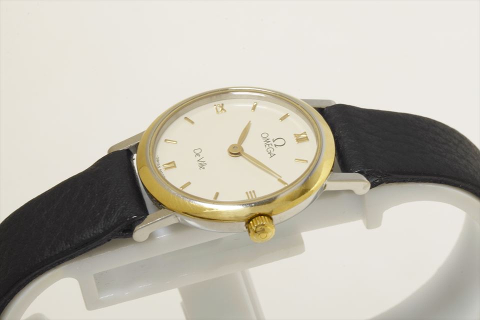 OMEGA オメガ デビル クォーツ ヴィンテージ レディース コンビ
