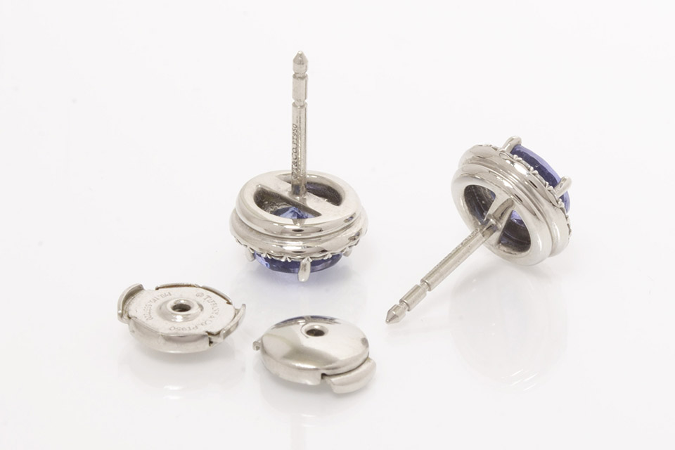 ソレスト ピアス タンザナイト ダイヤ 1.40ct/0.19ct PT950