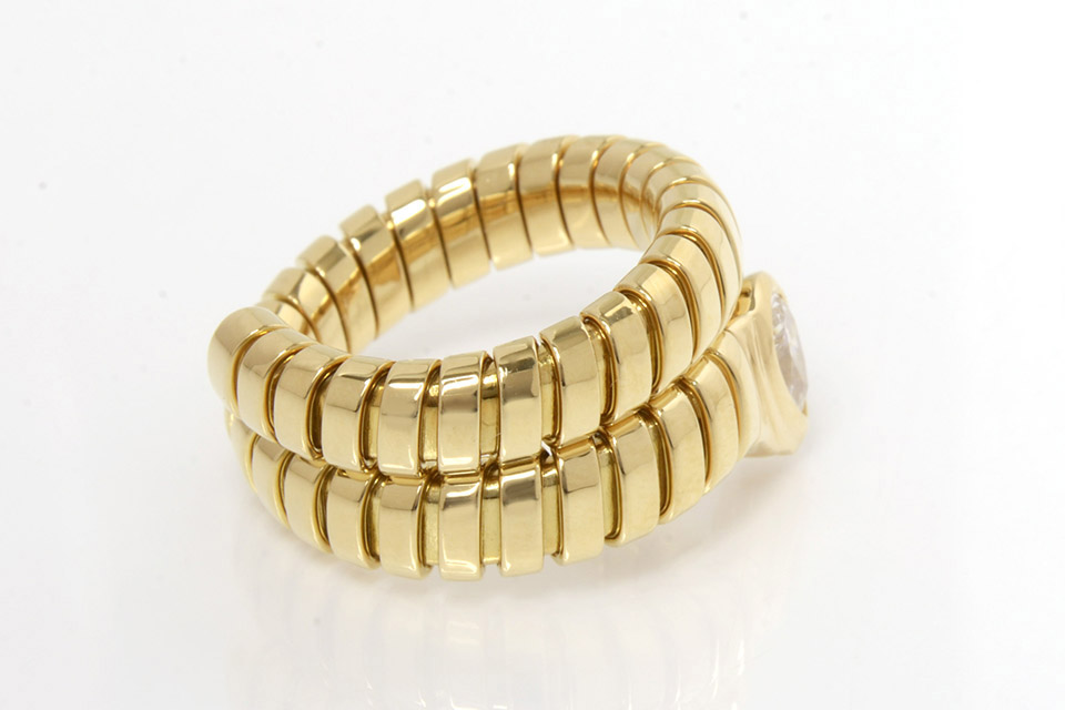 18K ダイヤ0.56ct 11号〜13号　トゥボカス　スネーク　イタリア購入 18K ダイヤ0.56ct 11号〜13号 トゥボカス スネーク イタリア購入 18K