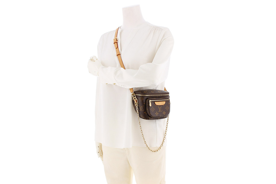 超美品*ルイヴィトン*モノグラムミニバムバッグM82335 LOUIS VUITTON ルイヴィトン ショルダーバッグ レディース