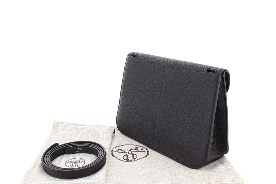 アルザン25 トリヨン 黒 ブラック ゴールド金具 B刻印 新品