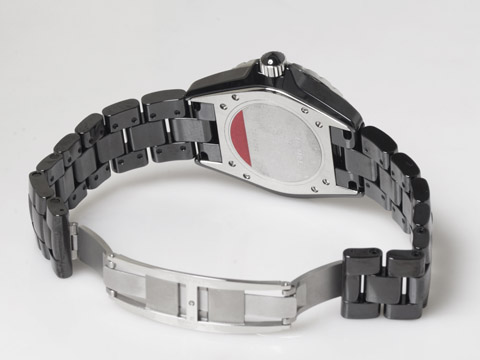 J12 38mm ブラックセラミック 12Pダイヤ メンズ 自動巻き H1626