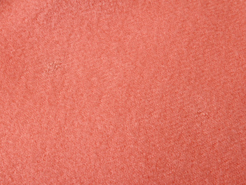 カシミヤ ブランケット(ひざ掛け) サーモンピンク