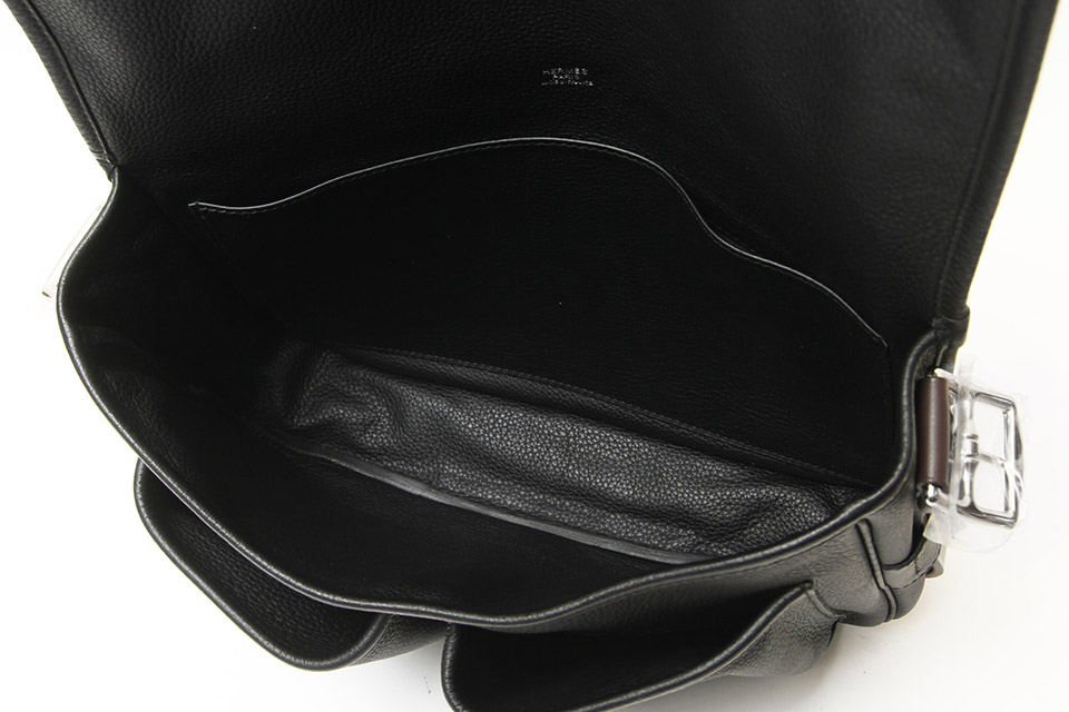 エルメス バルダ30 ブラック ショルダーバッグ ユニセックス 未使用品 HERMES エルメス ショルダーバッグ バルダ30 ヴォーシッキム
