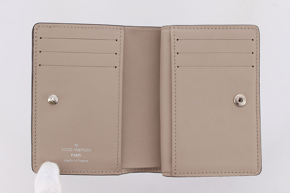 ポルトフォイユ・クレア 2つ折りコンパクト財布 ガレ M80817