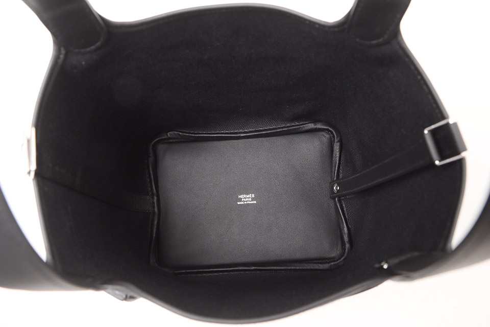 ピコタンロックPM カーゴ キャンバス/スイフト 黒 シルバー金具 U刻印 新品