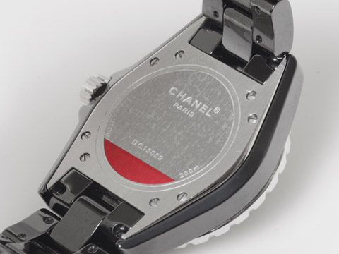 J12 38mm ブラックセラミック 12Pダイヤ メンズ 自動巻き H1626