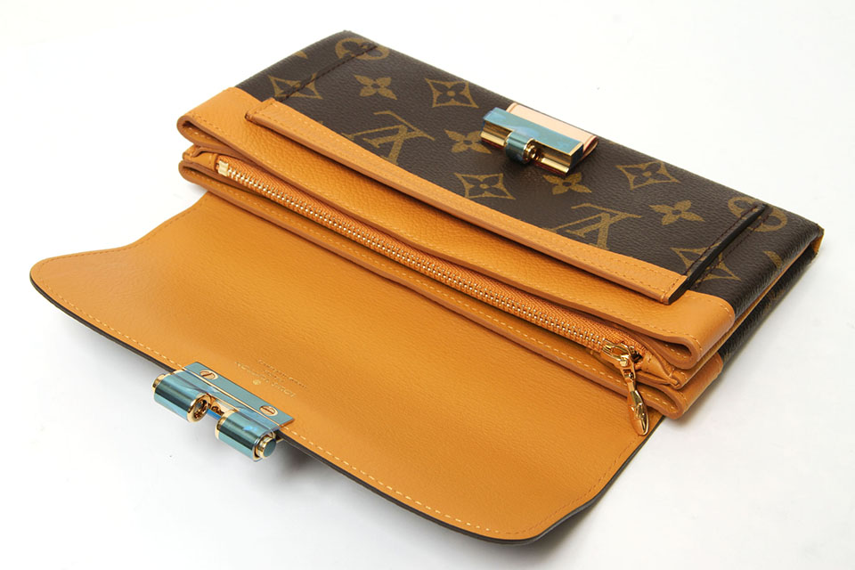 ルイヴィトン モノグラムポルトフォイユエリゼ M60413 LV財布 ルイヴィトン ポルトフォイユ エリゼ モノグラム パープル