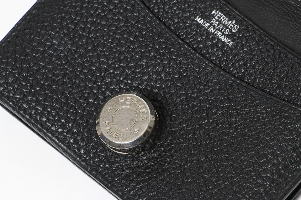 ドゴン コインケース トゴ 黒 ブラック シルバー金具