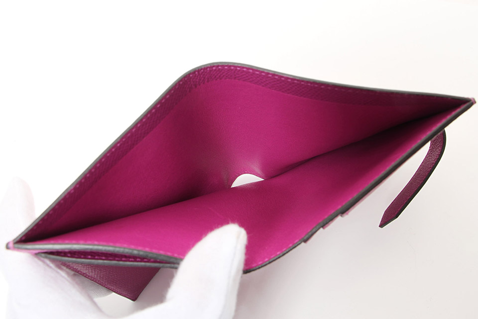 ベアンコンパクト エプソン ローズパープル シルバー金具