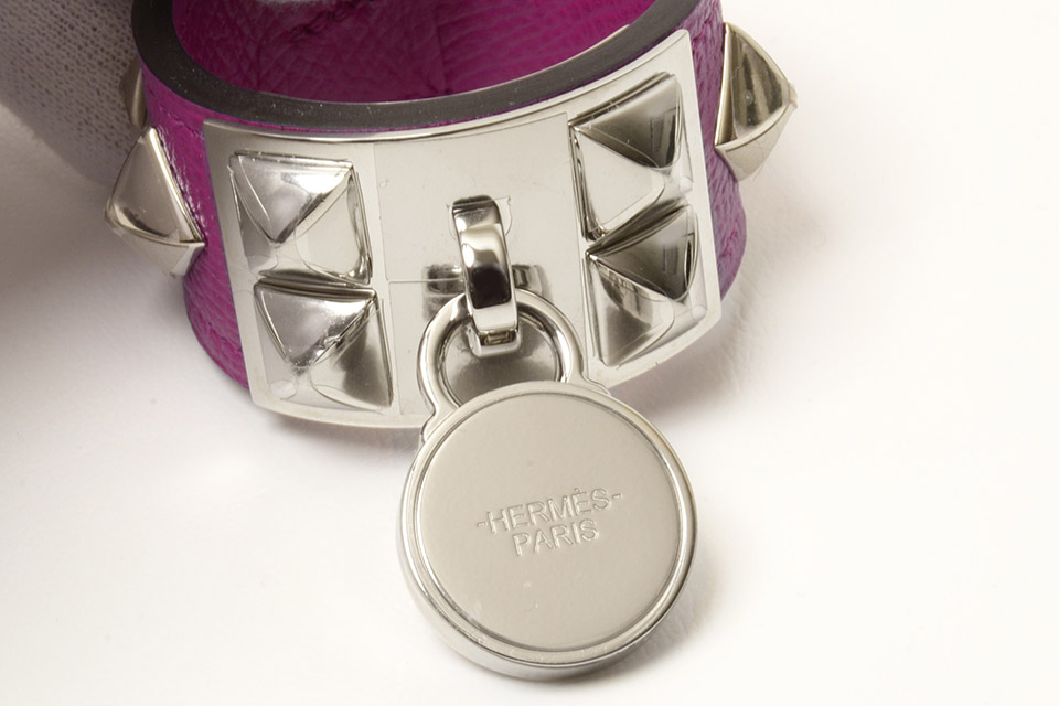 HERMES　エルメス　コリエドシアン　ローズパープル バッグ　チャーム　新品 HERMESエルメスコリエドシアンローズパープル バッグチャーム新品