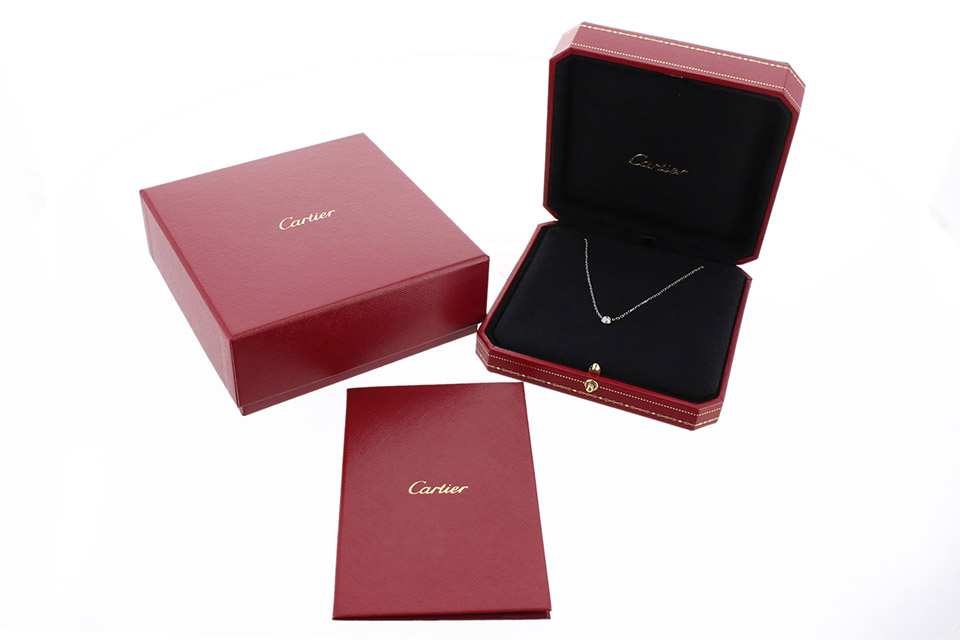 ディアマン レジェ ドゥ ダムール ディアマンレジェドゥカルティエ ダムール ダイヤネックレス LM K18WG