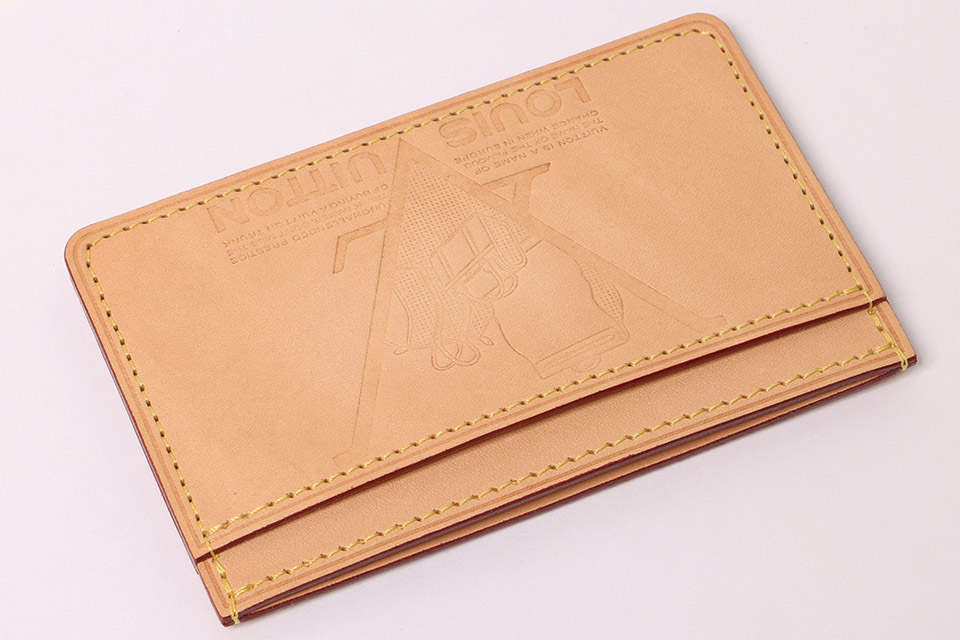 カードケース ノベルティ ヌメ革 ポルトカルト・サーンプル