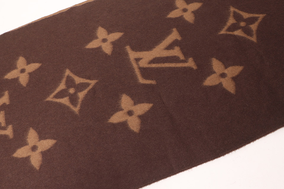 マフラー エシャルプ レイキャビック カシミア M78125 タグ切れ